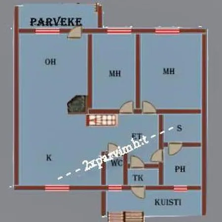 Holiday home Holiday Mestanpuolukka